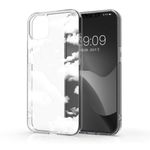 Husa pentru Apple iPhone 13, Silicon, Alb, 55947.02, Kwmobile fotografia produsului View 2 S