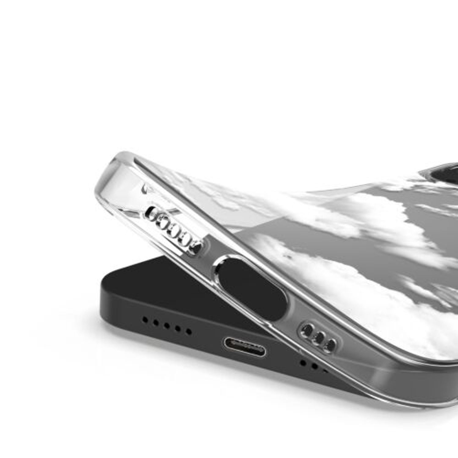 Husa pentru Apple iPhone 13, Silicon, Alb, 55947.02, Kwmobile fotografia produsului View 8 L