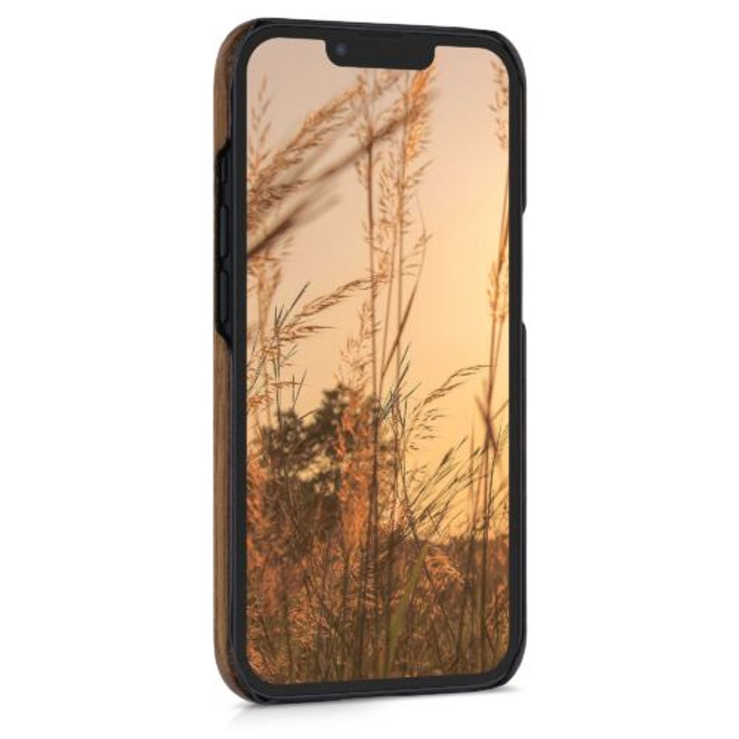 Husa pentru Apple iPhone 13, Lemn, Maro, 56406.05, kalibri fotografia produsului View 3 L