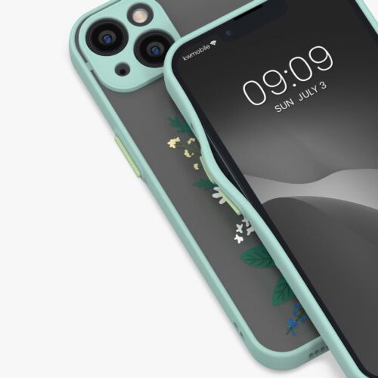 Husa pentru Apple iPhone 13, Silicon, Multicolor, 56497.02, Kwmobile fotografia produsului View 10 L