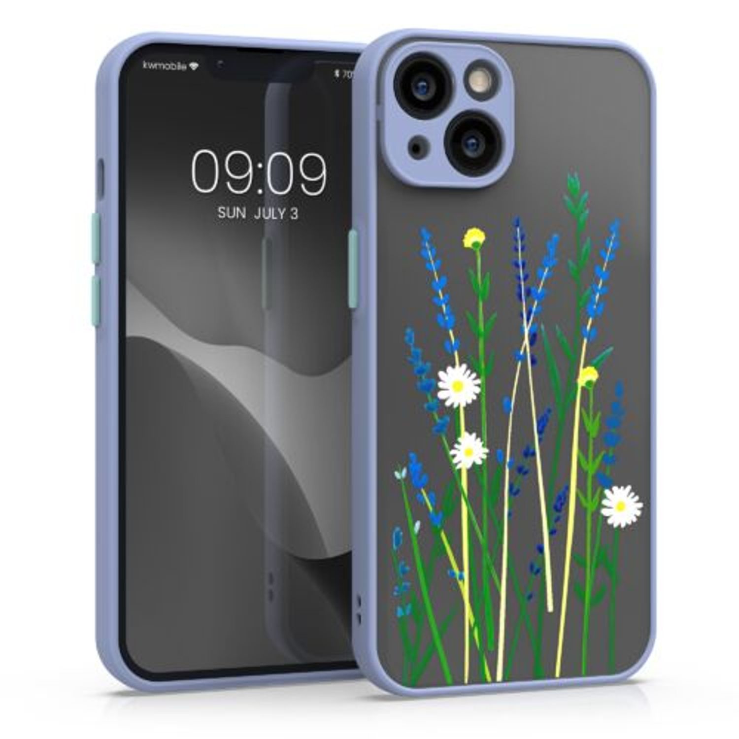 Husa pentru Apple iPhone 13, Silicon, Multicolor, 56497.01, Kwmobile fotografia produsului
