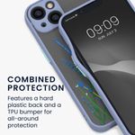 Husa pentru Apple iPhone 13, Silicon, Multicolor, 56497.01, Kwmobile fotografia produsului View 5 S
