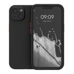 Husa pentru Apple iPhone 13, Plastic, Negru, 56433.01, Kwmobile fotografia produsului View 2 S