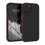 Husa pentru Apple iPhone 13, Plastic, Negru, 56433.01, Kwmobile fotografia produsului