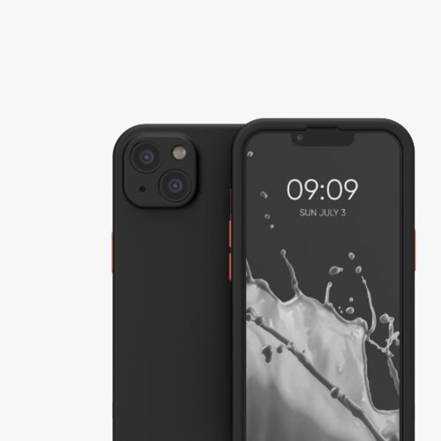 Husa pentru Apple iPhone 13, Plastic, Negru, 56433.01, Kwmobile fotografia produsului View 11 L