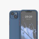 Husa pentru Apple iPhone 13, Plastic, Albastru, 56433.17, Kwmobile fotografia produsului View 11 S