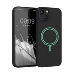 Husa pentru Apple iPhone 13, Silicon, Negru, 56559.01, Kwmobile fotografia produsului