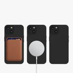 Husa pentru Apple iPhone 13, Silicon, Negru, 56559.01, Kwmobile fotografia produsului View 8 S
