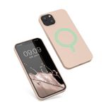 Husa pentru Apple iPhone 13, Silicon, Roz, 56559.10, Kwmobile fotografia produsului View 2 S
