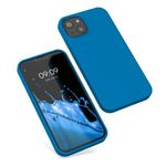 Husa pentru Apple iPhone 13, Silicon, Albastru, 55878.228, Kwmobile fotografia produsului View 2 S