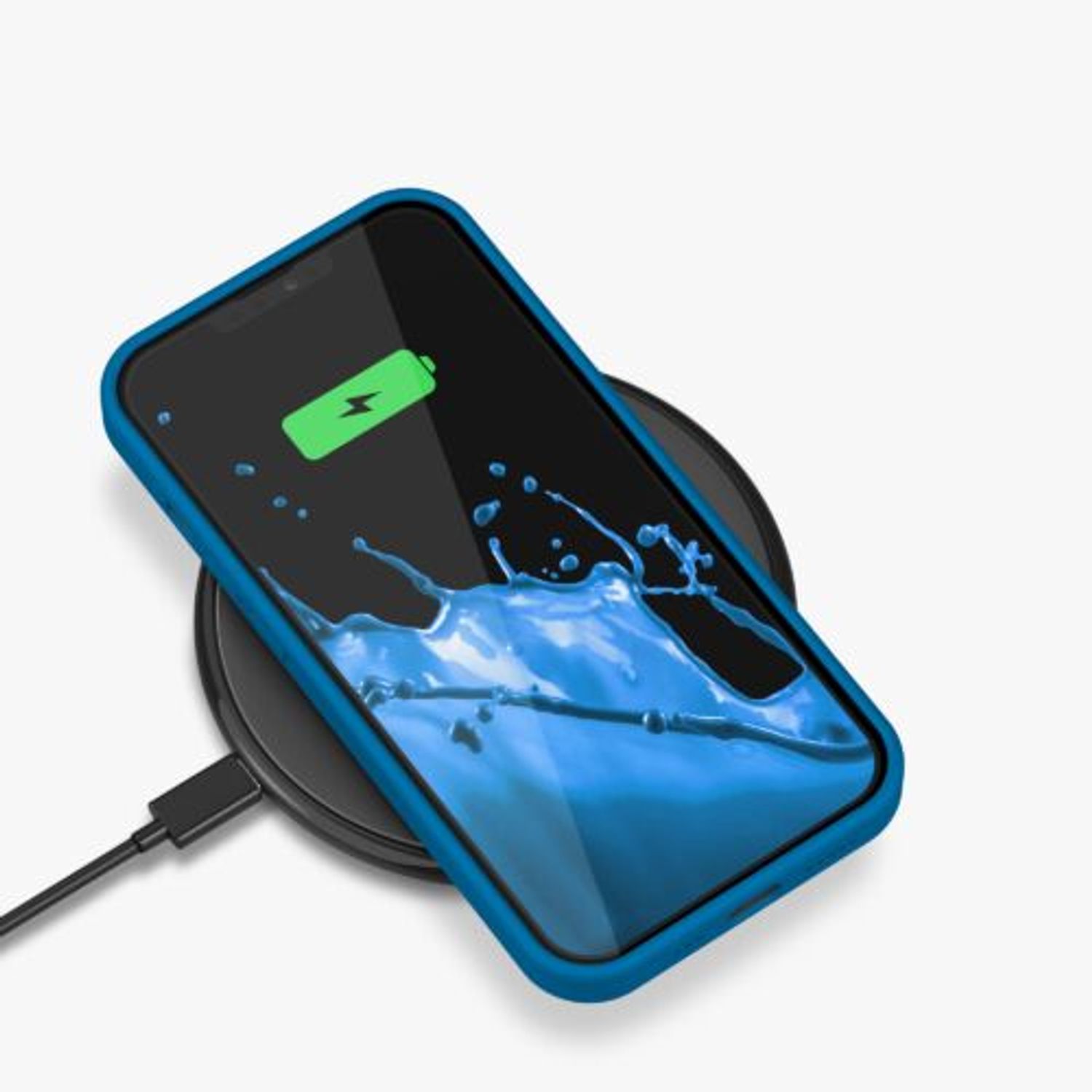 Husa pentru Apple iPhone 13, Silicon, Albastru, 55878.228, Kwmobile fotografia produsului View 11 L