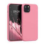 Husa pentru Apple iPhone 13, Silicon, Roz, 55878.212, Kwmobile fotografia produsului