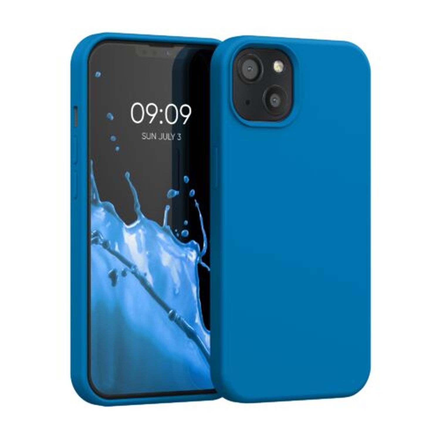 Husa pentru Apple iPhone 13, Silicon, Albastru, 55878.228, Kwmobile fotografia produsului