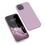 Husa pentru Apple iPhone 13, Silicon, Mov, 55878.140, Kwmobile fotografia produsului View 2 S