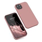 Husa pentru Apple iPhone 13, Silicon, Roz, 55878.193, Kwmobile fotografia produsului View 10 S