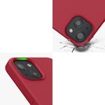 Husa pentru Apple iPhone 13, Silicon, Rosu, 55878.229, Kwmobile fotografia produsului View 8 S