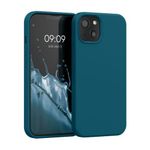 Husa pentru Apple iPhone 13, Silicon, Verde, 55878.57, Kwmobile fotografia produsului