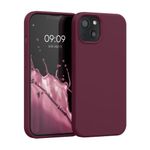 Husa pentru Apple iPhone 13, Silicon, Violet, 55878.190, Kwmobile fotografia produsului View 22 S