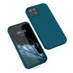 Husa pentru Apple iPhone 13, Silicon, Verde, 55878.57, Kwmobile fotografia produsului View 2 S