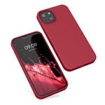 Husa pentru Apple iPhone 13, Silicon, Rosu, 55878.229, Kwmobile fotografia produsului View 2 S