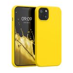 Husa pentru Apple iPhone 13, Silicon, Galben, 55878.165, Kwmobile fotografia produsului