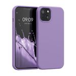 Husa pentru Apple iPhone 13, Silicon, Mov, 55878.222, Kwmobile fotografia produsului