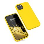 Husa pentru Apple iPhone 13, Silicon, Galben, 55878.165, Kwmobile fotografia produsului View 2 S