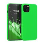 Husa pentru Apple iPhone 13, Silicon, Verde, 55943.44, Kwmobile fotografia produsului