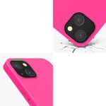 Husa pentru Apple iPhone 13, Silicon, Roz, 55943.77, Kwmobile fotografia produsului View 9 S