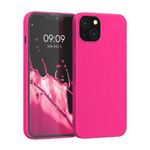 Husa pentru Apple iPhone 13, Silicon, Roz, 55943.77, Kwmobile fotografia produsului