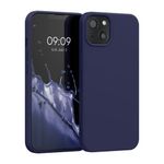 Husa pentru Apple iPhone 13, Silicon, Albastru, 55948.186, Kwmobile fotografia produsului