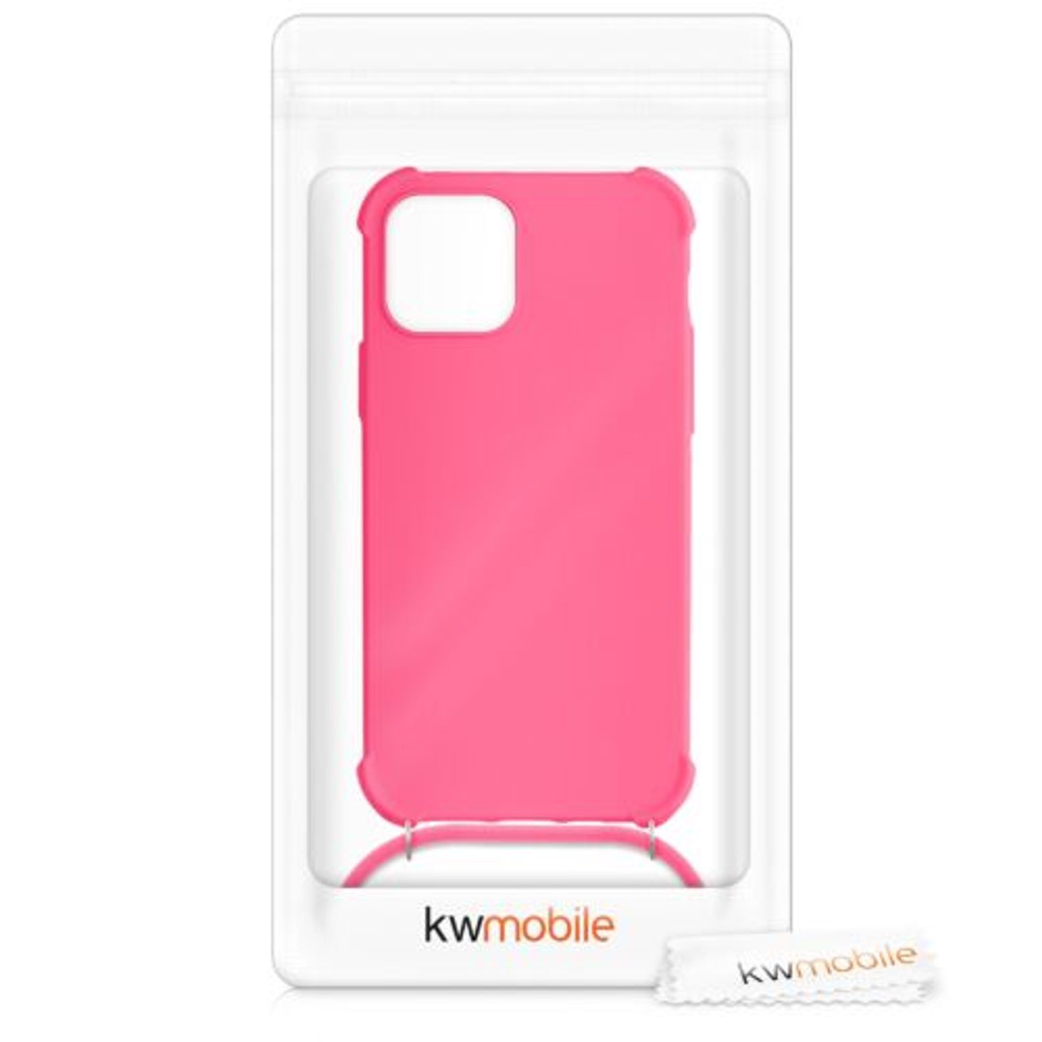 Husa pentru Apple iPhone 12/iPhone 12 Pro, Silicon, Roz, 53840.77 fotografia produsului View 8 L