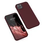 Husa pentru Apple iPhone 13, Silicon, Rosu, 55948.209, Kwmobile fotografia produsului View 2 S