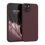Husa pentru Apple iPhone 13, Silicon, Violet, 55948.190, Kwmobile fotografia produsului