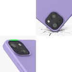 Husa pentru Apple iPhone 13, Silicon, Mov, 55948.222, Kwmobile fotografia produsului View 11 S