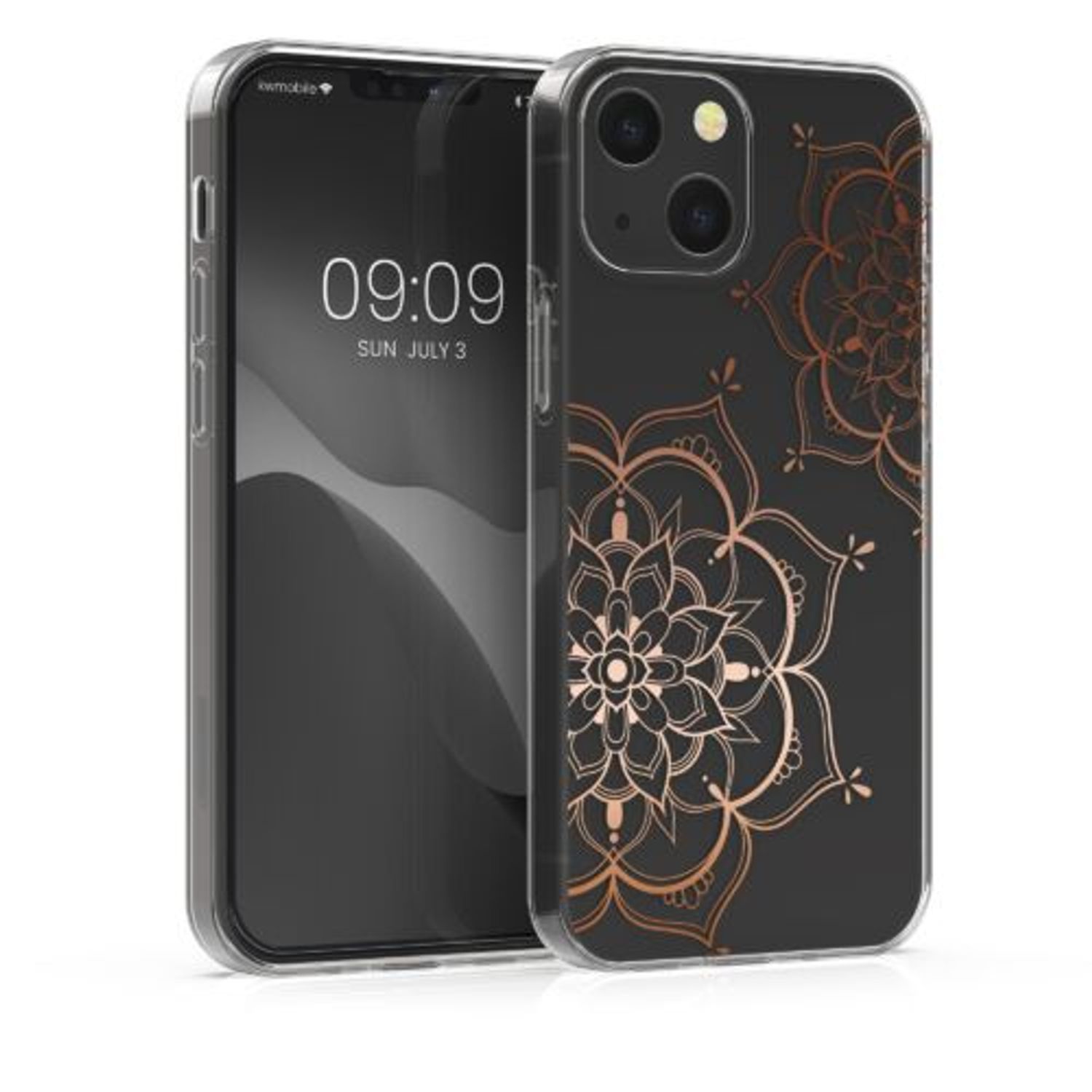 Husa pentru Apple iPhone 13, Silicon, Transparent, 57143.03, Kwmobile fotografia produsului
