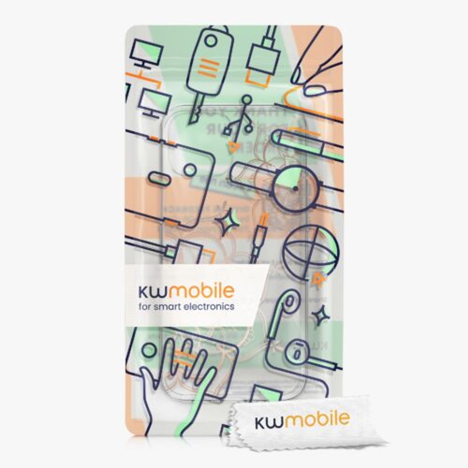 Husa pentru Apple iPhone 13, Silicon, Transparent, 57143.03, Kwmobile fotografia produsului View 8 L