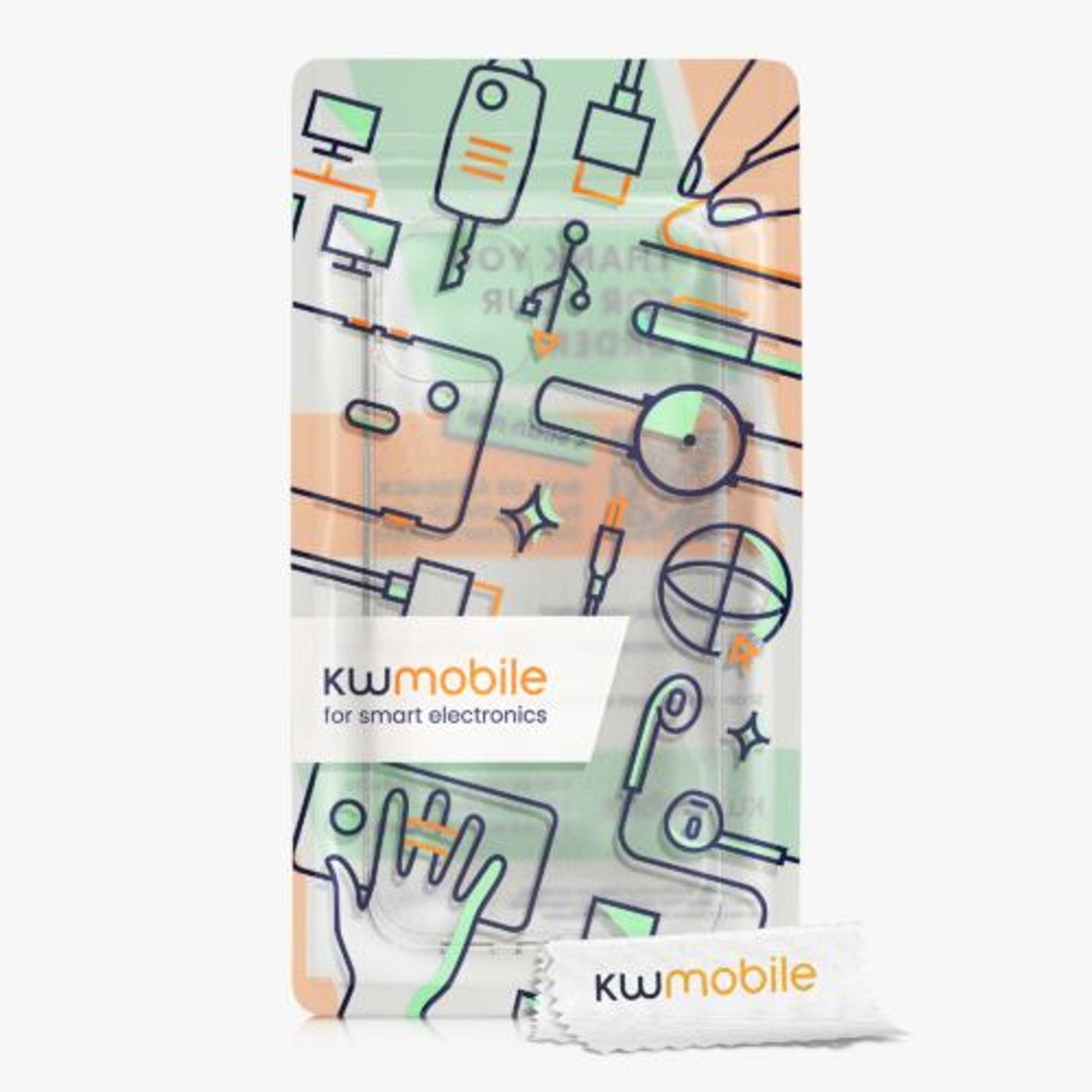 Husa pentru Apple iPhone 13, Silicon, Transparent, 56798.01, Kwmobile fotografia produsului View 7 L