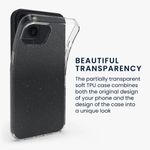 Husa pentru Apple iPhone 13, Silicon, Transparent, 56798.01, Kwmobile fotografia produsului View 3 S