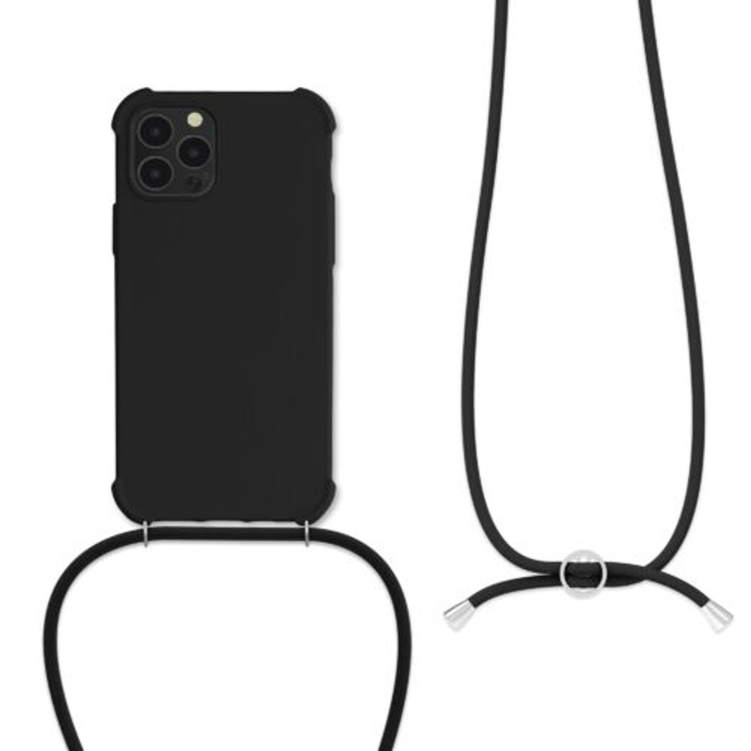 Husa pentru Apple iPhone 12/iPhone 12 Pro, Silicon, Negru, 53840.01 fotografia produsului View 2 L