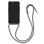 Husa pentru Apple iPhone 12/iPhone 12 Pro, Silicon, Negru, 53840.01 fotografia produsului