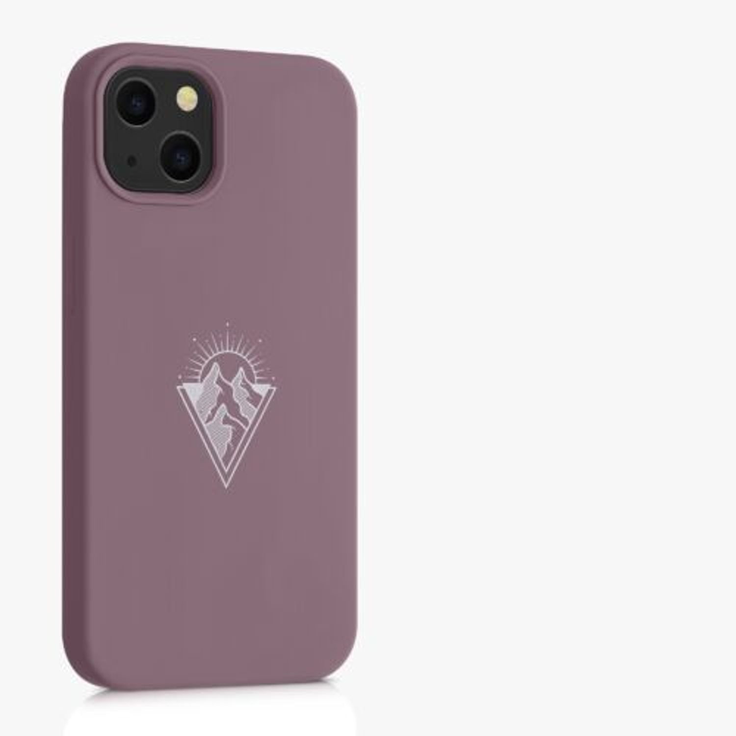 Husa pentru Apple iPhone 13, Silicon, Mov, 56446.01, Kwmobile fotografia produsului View 7 L
