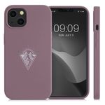 Husa pentru Apple iPhone 13, Silicon, Mov, 56446.01, Kwmobile fotografia produsului View 2 S