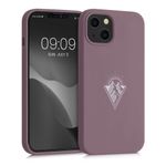 Husa pentru Apple iPhone 13, Silicon, Mov, 56446.01, Kwmobile fotografia produsului