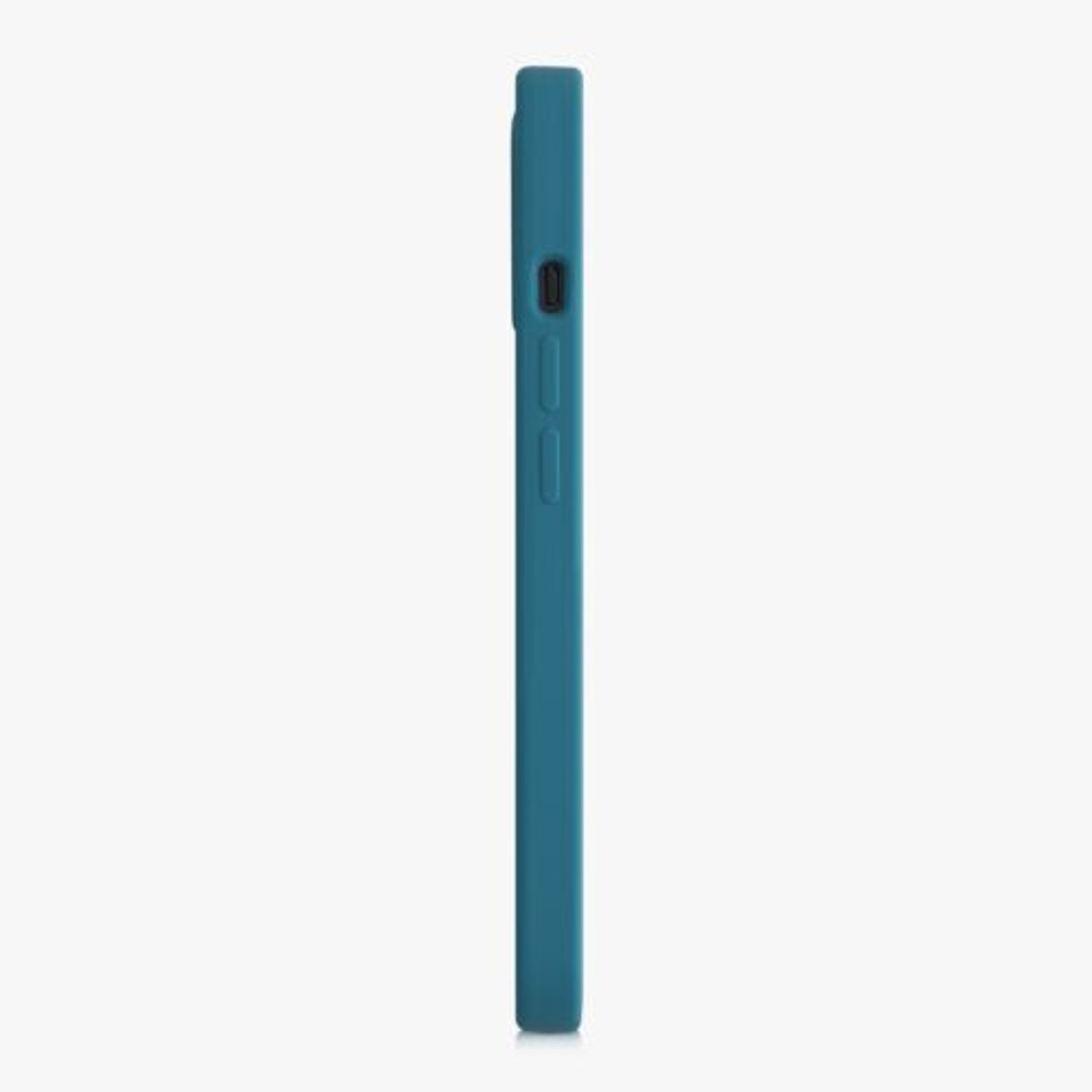 Husa pentru Apple iPhone 13, Silicon, Verde, 56446.02, Kwmobile fotografia produsului View 5 L