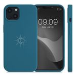 Husa pentru Apple iPhone 13, Silicon, Verde, 56446.02, Kwmobile fotografia produsului View 2 S