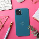 Husa pentru Apple iPhone 13, Silicon, Verde, 56446.02, Kwmobile fotografia produsului View 3 S