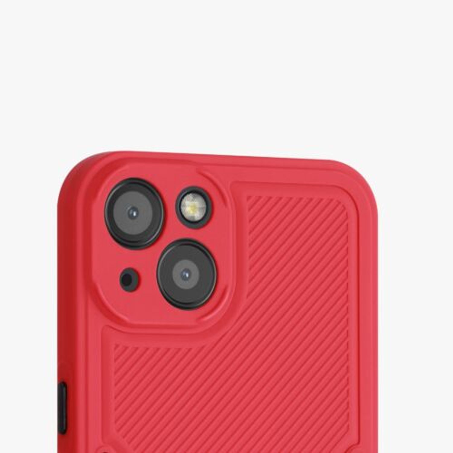 Husa pentru Apple iPhone 13, Silicon, Rosu, 56701.09, Kwmobile fotografia produsului View 7 L