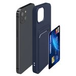 Husa pentru Apple iPhone 13, Silicon, Albastru, 55955.17, Kwmobile fotografia produsului View 7 S