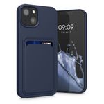 Husa pentru Apple iPhone 13, Silicon, Albastru, 55955.17, Kwmobile fotografia produsului View 2 S